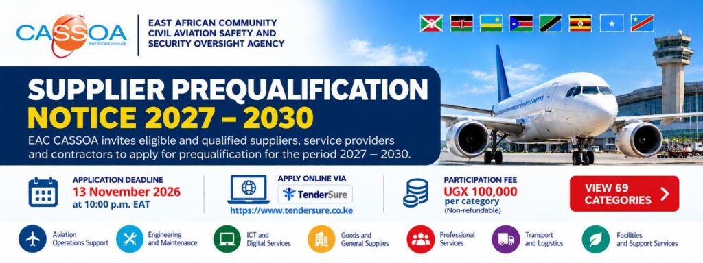 SUPPLIER PREQUALIFICATION NOTICE 2027–2030